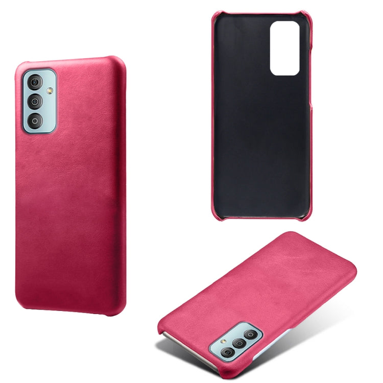 For Samsung Galaxy F23 5G Calf Texture PC + PU Phone Case