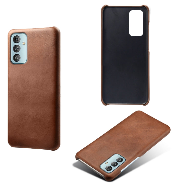 For Samsung Galaxy F23 5G Calf Texture PC + PU Phone Case
