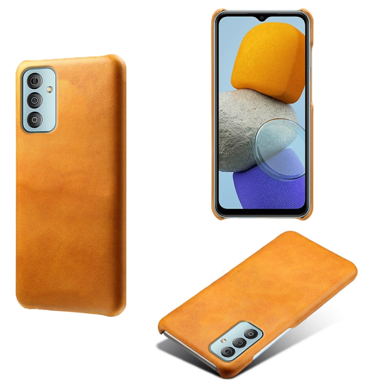 For Samsung Galaxy M23 5G Calf Texture PC + PU Phone Case