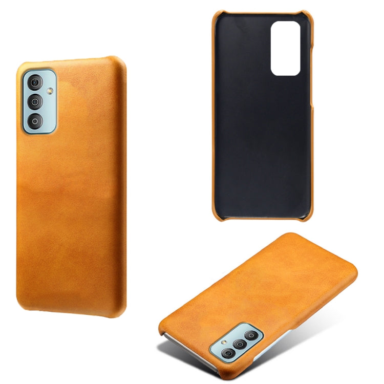 For Samsung Galaxy M23 5G Calf Texture PC + PU Phone Case