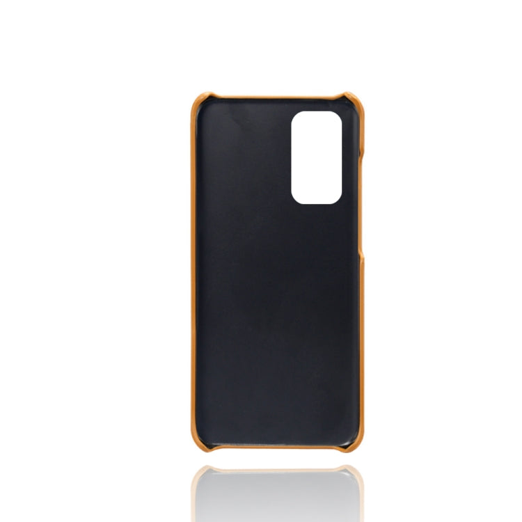 For Samsung Galaxy M23 5G Calf Texture PC + PU Phone Case