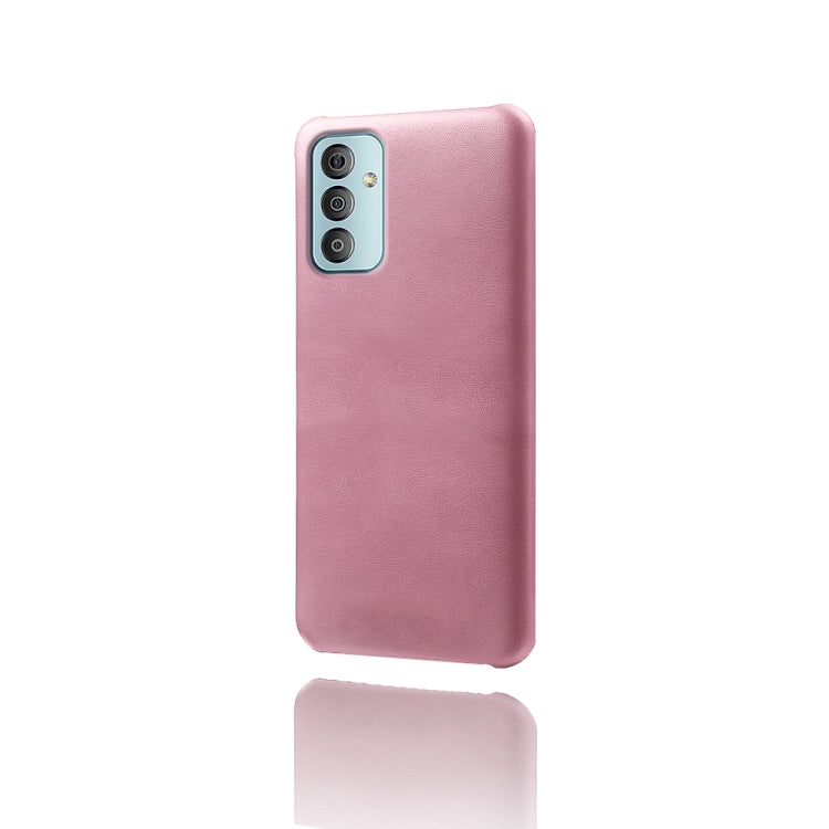 For Samsung Galaxy M23 5G Calf Texture PC + PU Phone Case