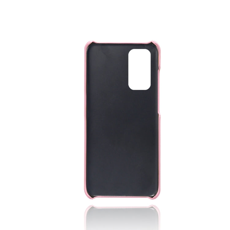 For Samsung Galaxy M23 5G Calf Texture PC + PU Phone Case