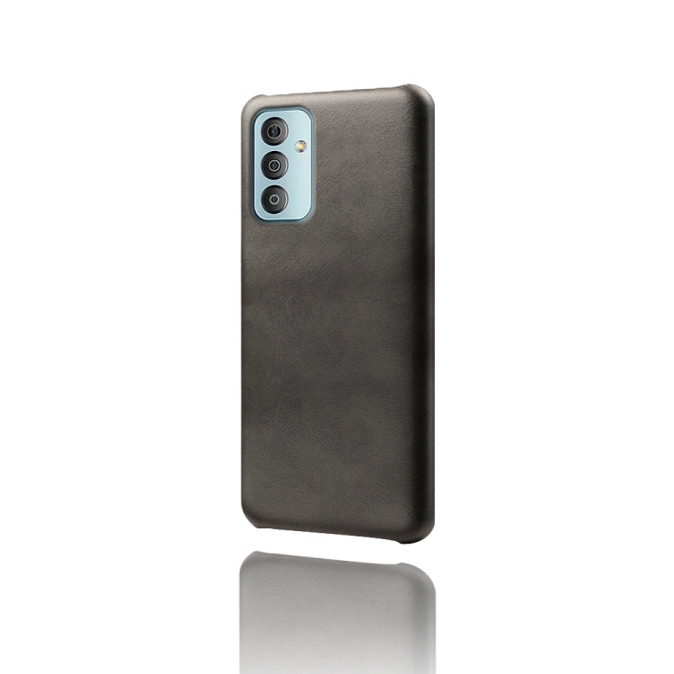 For Samsung Galaxy M23 5G Calf Texture PC + PU Phone Case