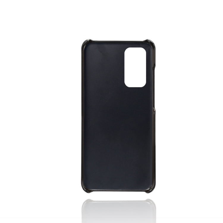 For Samsung Galaxy M23 5G Calf Texture PC + PU Phone Case
