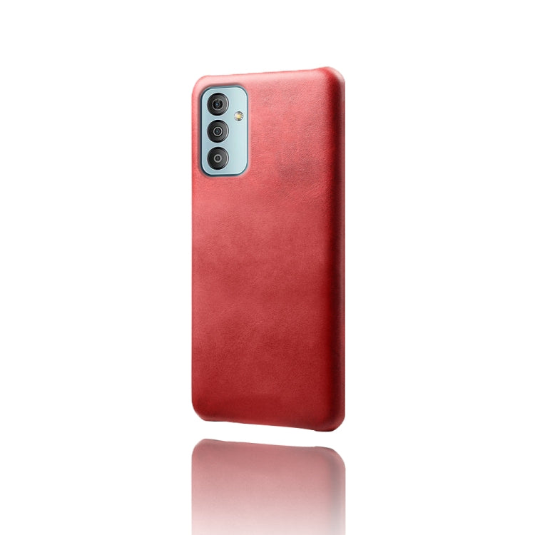 For Samsung Galaxy M23 5G Calf Texture PC + PU Phone Case