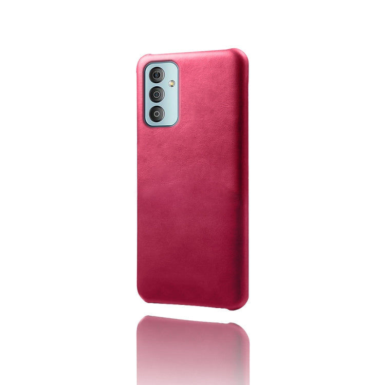 For Samsung Galaxy M23 5G Calf Texture PC + PU Phone Case