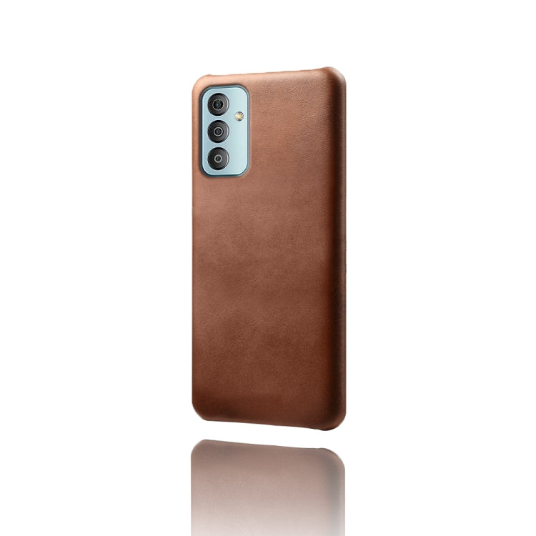 For Samsung Galaxy M23 5G Calf Texture PC + PU Phone Case