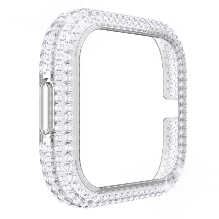 For Fitbit Versa 2 Diamond PC Half-pack Watch Case