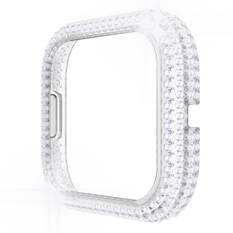 For Fitbit Versa 2 Diamond PC Half-pack Watch Case