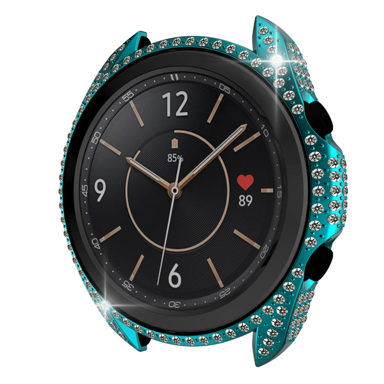 For Samsung Galaxy Watch 3 41mm Diamond PC Half-pack Watch Case
