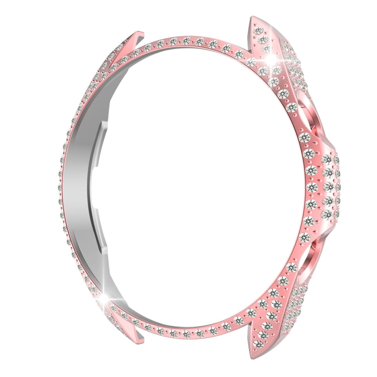 For Samsung Galaxy Watch 3 41mm Diamond PC Half-pack Watch Case