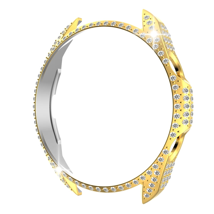 For Samsung Galaxy Watch 3 41mm Diamond PC Half-pack Watch Case