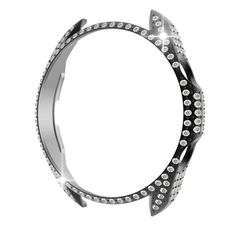 For Samsung Galaxy Watch 3 45mm Diamond PC Half-pack Watch Case