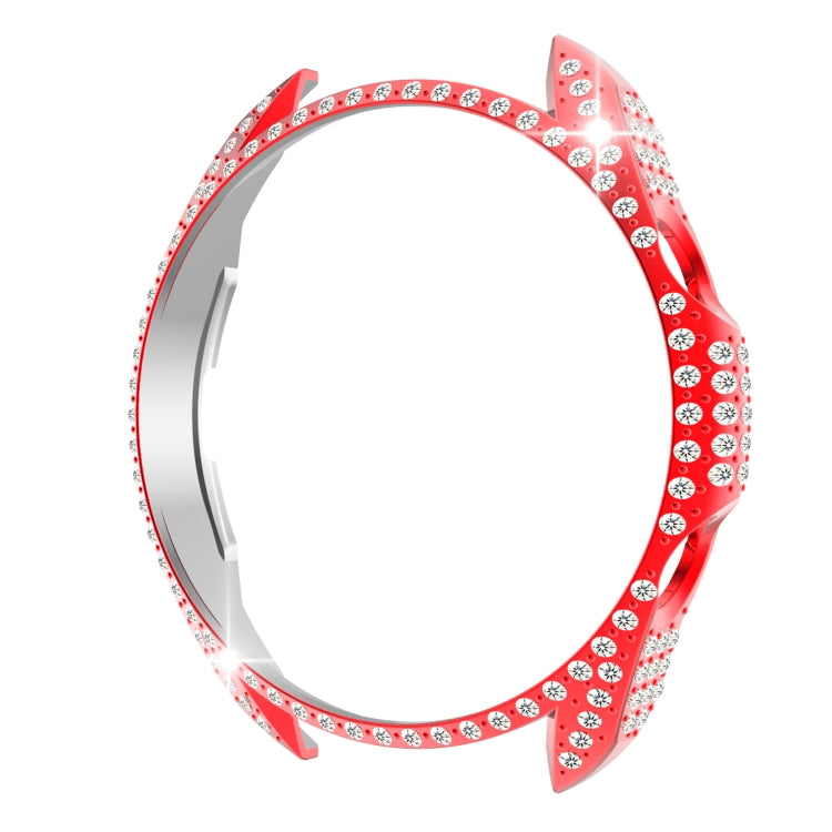 For Samsung Galaxy Watch 3 45mm Diamond PC Half-pack Watch Case