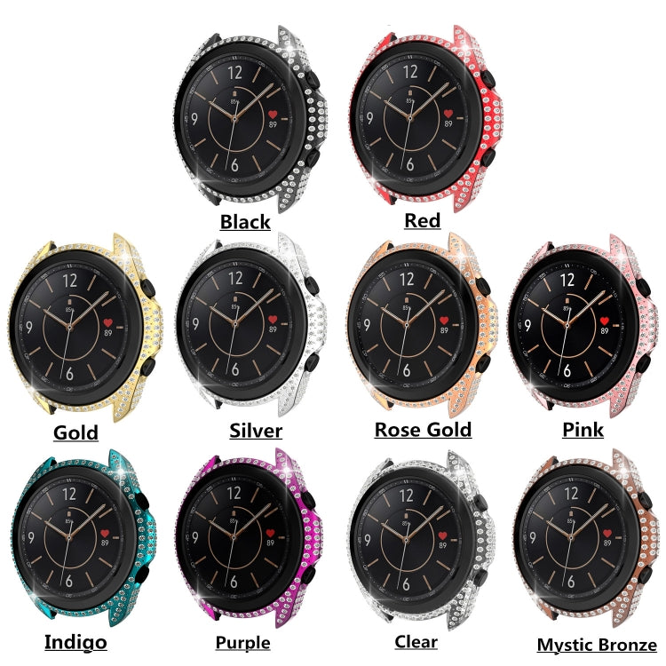 For Samsung Galaxy Watch 3 45mm Diamond PC Half-pack Watch Case