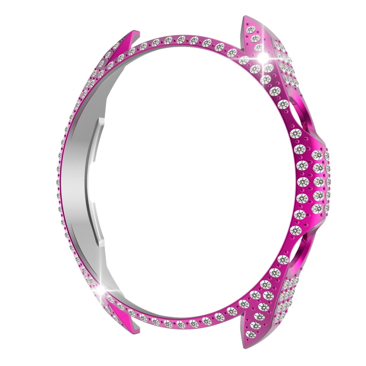 For Samsung Galaxy Watch 3 45mm Diamond PC Half-pack Watch Case