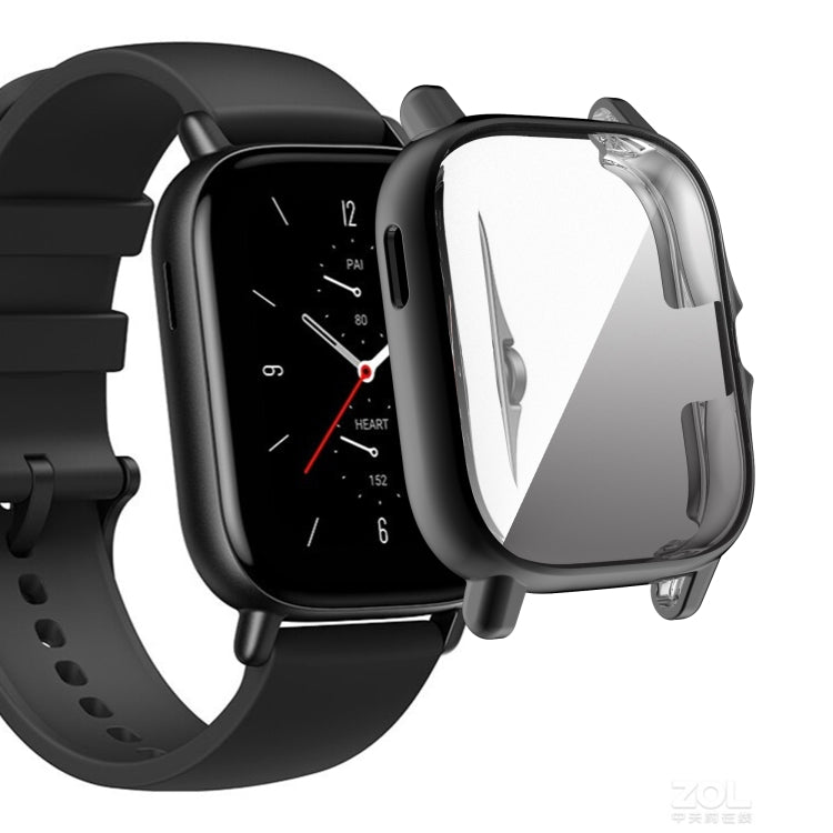 For Amazfit GTS 2 Full Coverage TPU Electroplating Watch Case