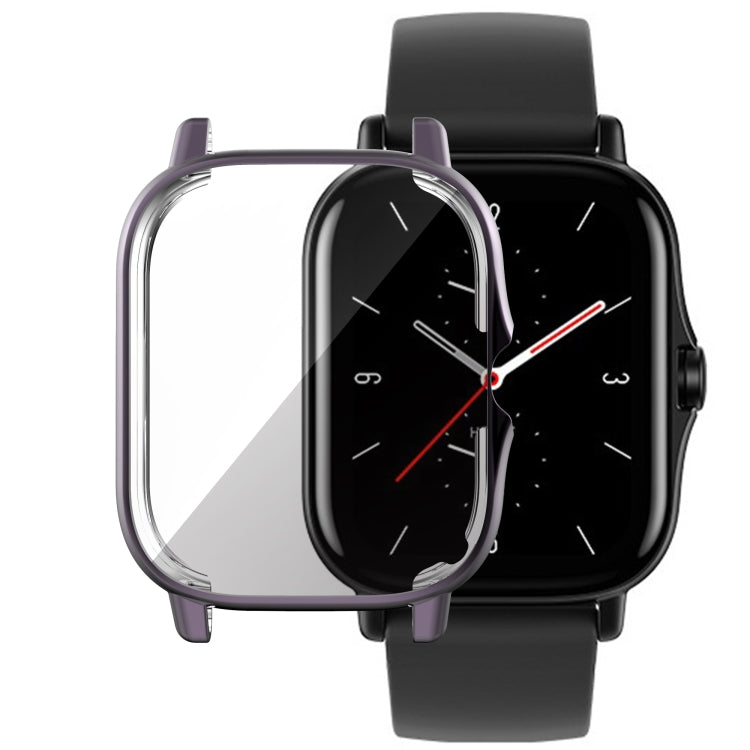For Amazfit GTS 2 Full Coverage TPU Electroplating Watch Case