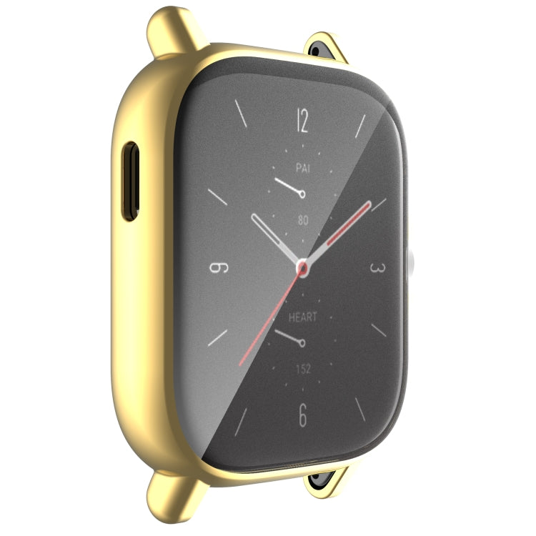 For Amazfit GTS 2 Full Coverage TPU Electroplating Watch Case