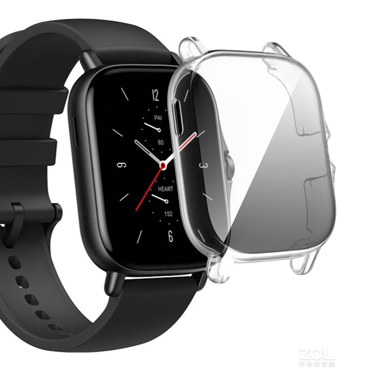 For Amazfit GTS 2 Full Coverage TPU Electroplating Watch Case