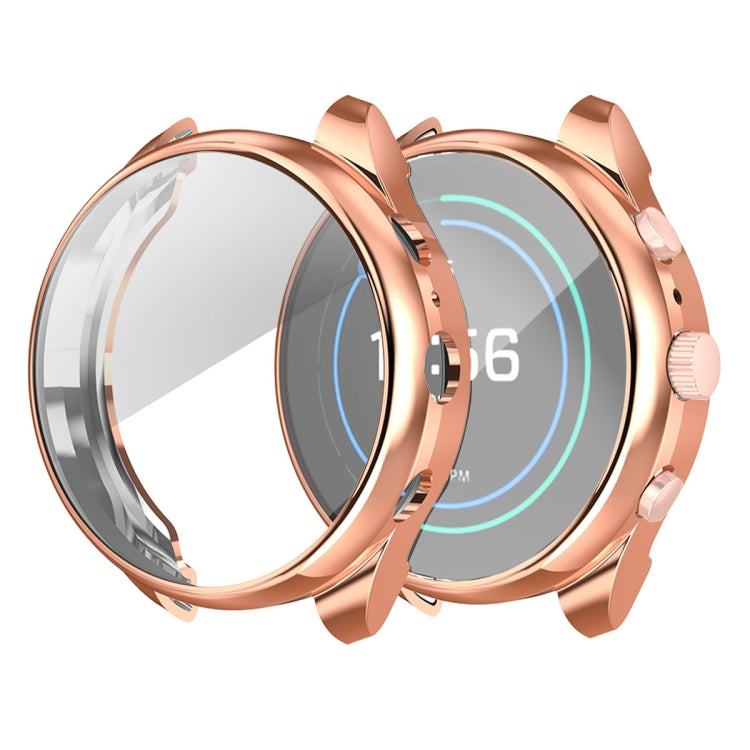 For Fossil Gen 4 FTW6022 Full Coverage TPU Electroplating Watch Case
