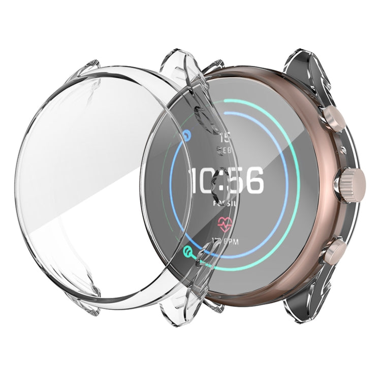 For Fossil Gen 4 FTW6022 Full Coverage TPU Electroplating Watch Case