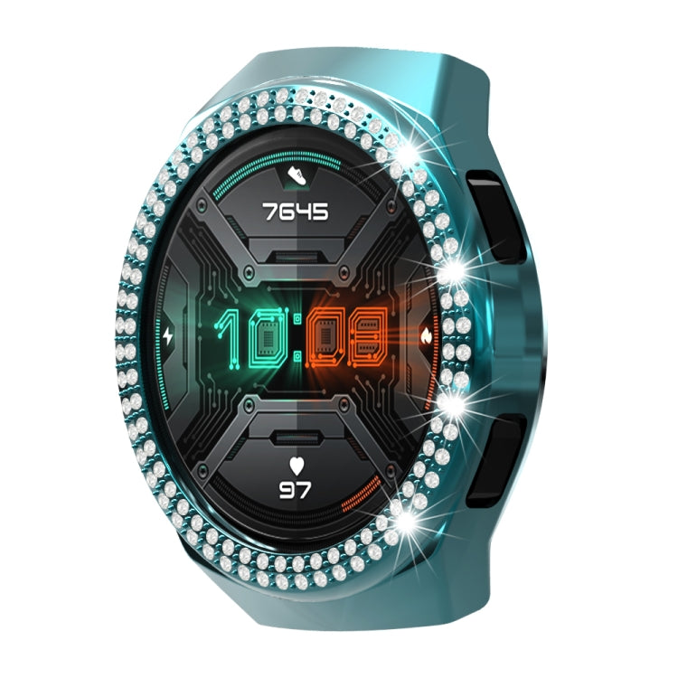 For Huawei Watch GT 2e Double-Row Diamond PC Watch Case