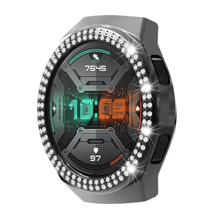 For Huawei Watch GT 2e Double-Row Diamond PC Watch Case