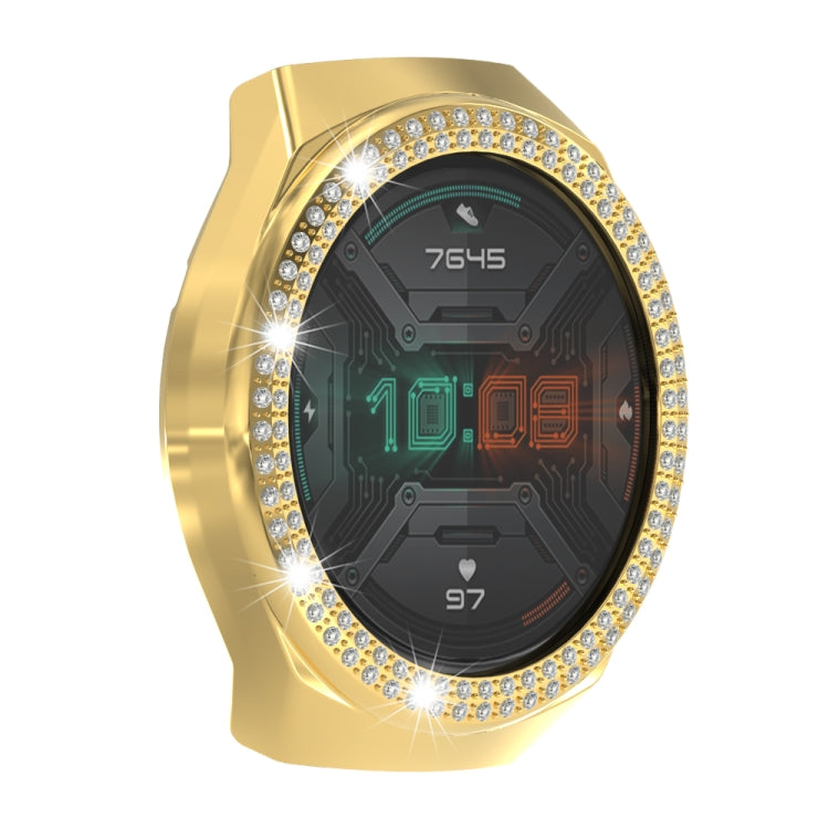 For Huawei Watch GT 2e Double-Row Diamond PC Watch Case