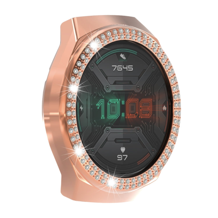 For Huawei Watch GT 2e Double-Row Diamond PC Watch Case