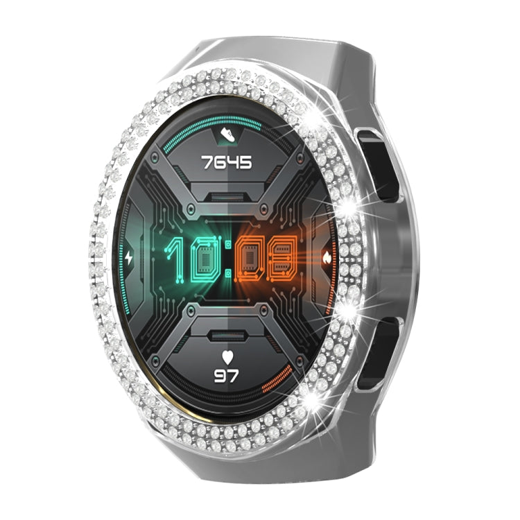 For Huawei Watch GT 2e Double-Row Diamond PC Watch Case