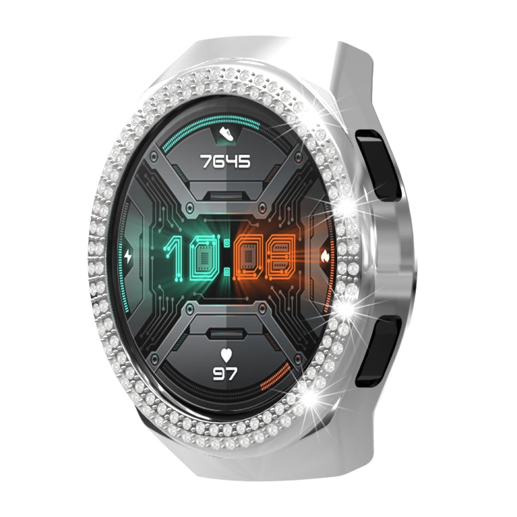 For Huawei Watch GT 2e Double-Row Diamond PC Watch Case