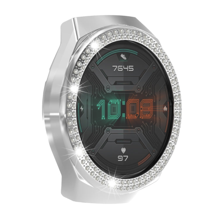 For Huawei Watch GT 2e Double-Row Diamond PC Watch Case