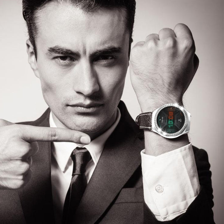 For Huawei Watch GT 2e Double-Row Diamond PC Watch Case