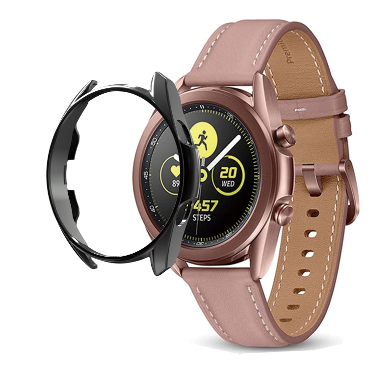 For Samsung Galaxy Watch 3 41mm Electroplating PC Half-pack Watch Case