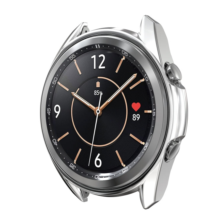 For Samsung Galaxy Watch 3 41mm Electroplating PC Half-pack Watch Case