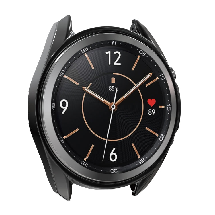 For Samsung Galaxy Watch 3 45mm Electroplating PC Half-pack Watch Case