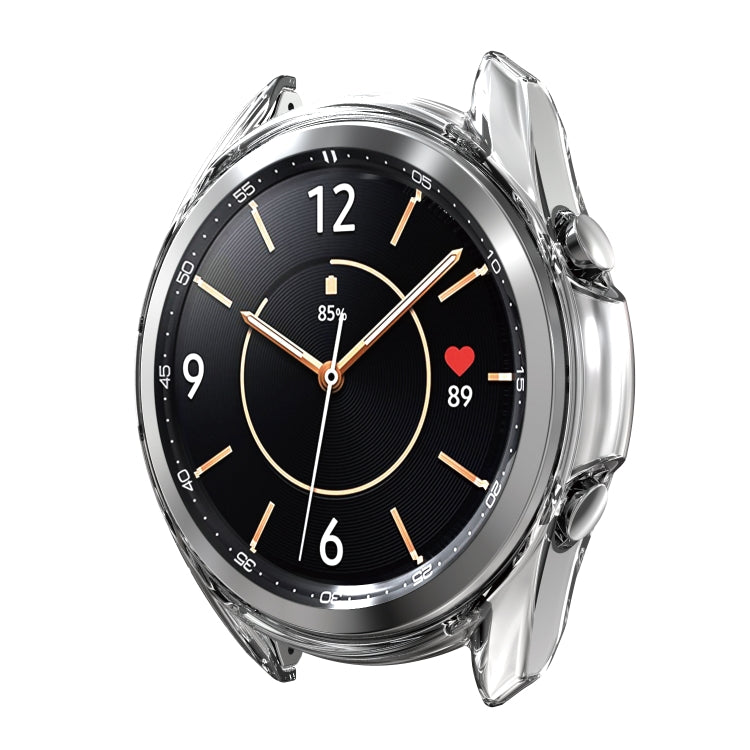 For Samsung Galaxy Watch 3 45mm Electroplating PC Half-pack Watch Case