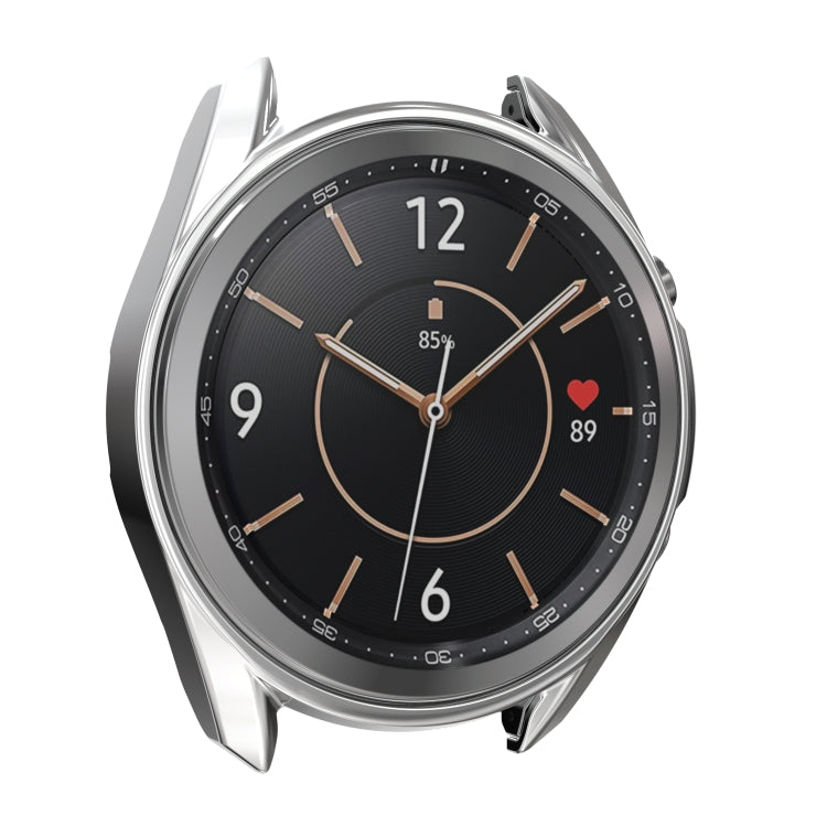 For Samsung Galaxy Watch 3 45mm Electroplating PC Half-pack Watch Case