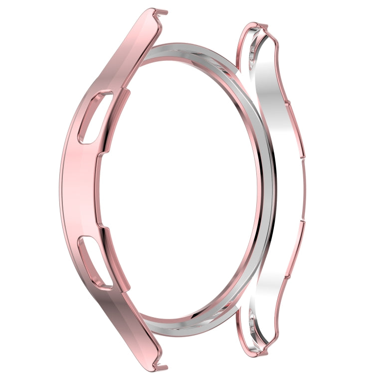 For Samsung Galaxy Watch4 40mm Single Row Diamond Hollowed PC Watch Case