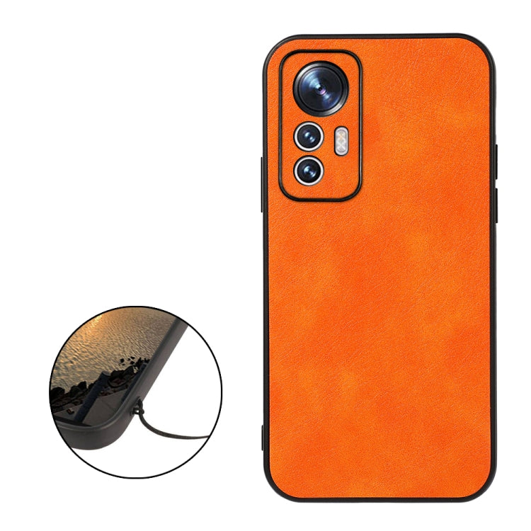 For Xiaomi Mi 12 Lite Accurate Hole Two-color Litchi Texture PU Phone Case