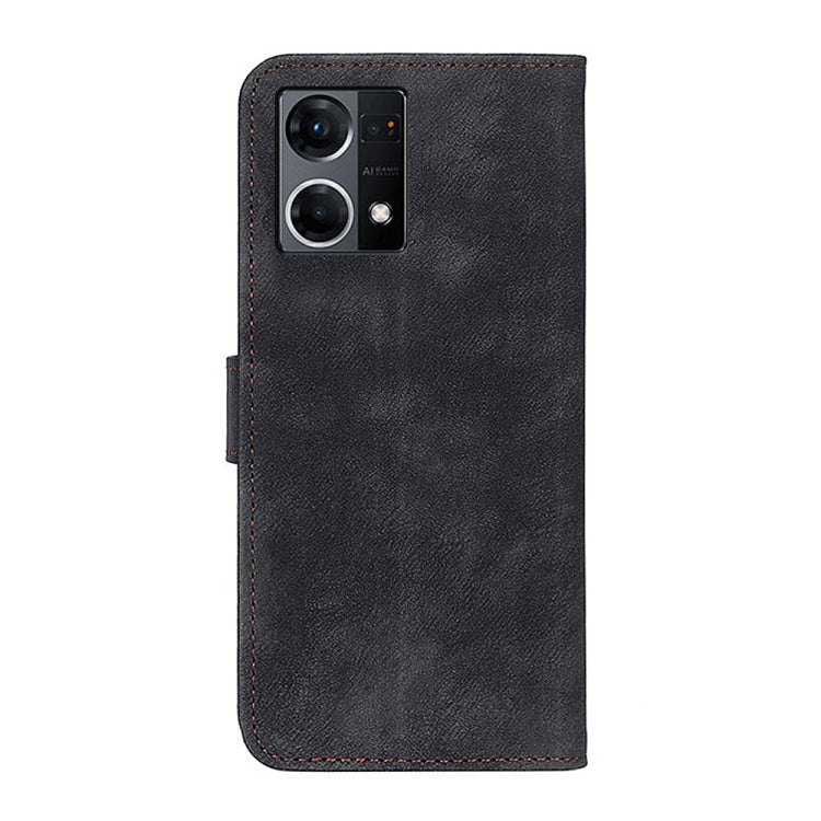 For OPPO Reno7 4G Global/F21 Pro 4G Antelope Texture Magnetic Buckle Leather Phone Case