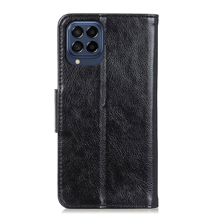 For Samsung Galaxy M53 5G Nappa Texture Leather Phone Case