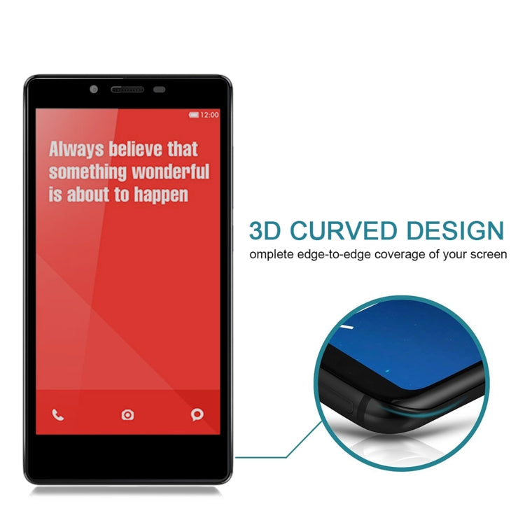 Full Cover Anti-peeping Tempered Glass Film For Xiaomi Redmi Note 4G / 5G