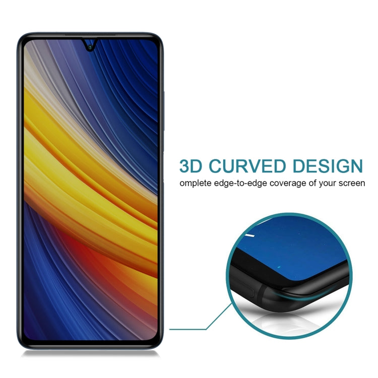 Full Cover Anti-peeping Tempered Glass Film For Xiaomi Poco X3 Pro