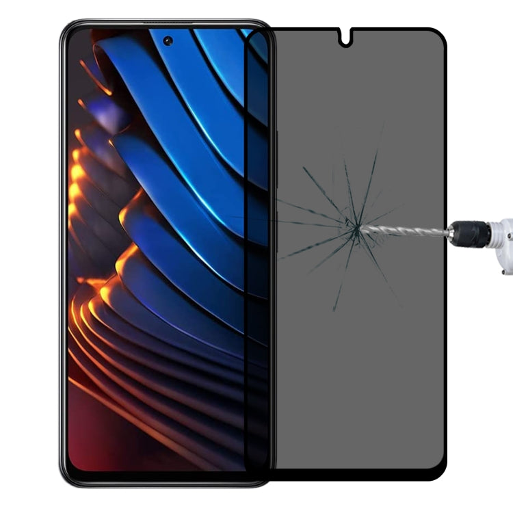 Full Cover Anti-peeping Tempered Glass Film For Xiaomi Poco X3 GT