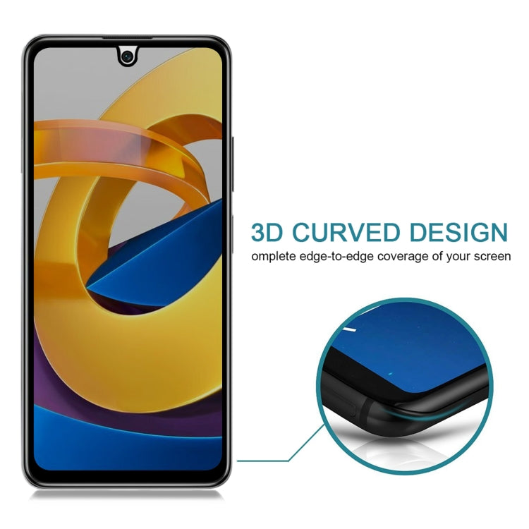 Full Cover Anti-peeping Tempered Glass Film For Xiaomi Poco M4 Pro 5G