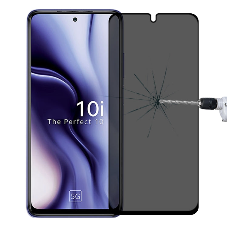 Full Cover Anti-peeping Tempered Glass Film For Xiaomi Mi 10i 5G