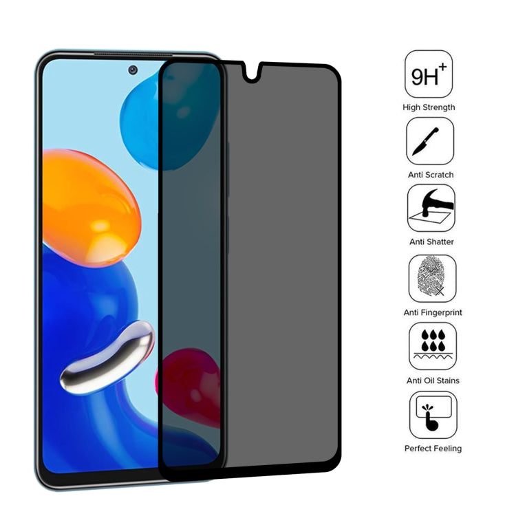 Full Cover Anti-peeping Tempered Glass Film For Xiaomi Redmi Note 11 Global